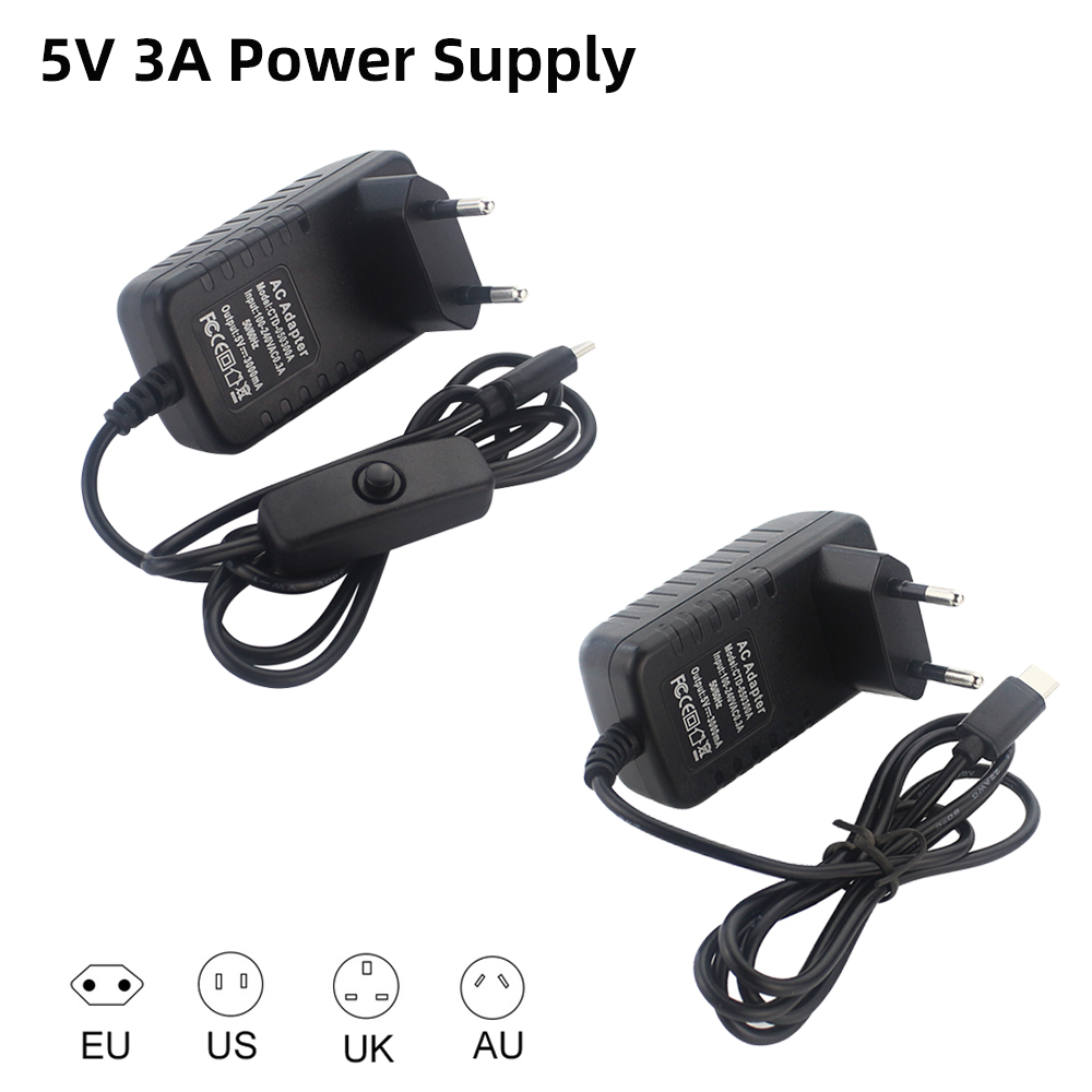 Pi Power Supply - Alimentatore Raspberry Pi 4 5V 3A