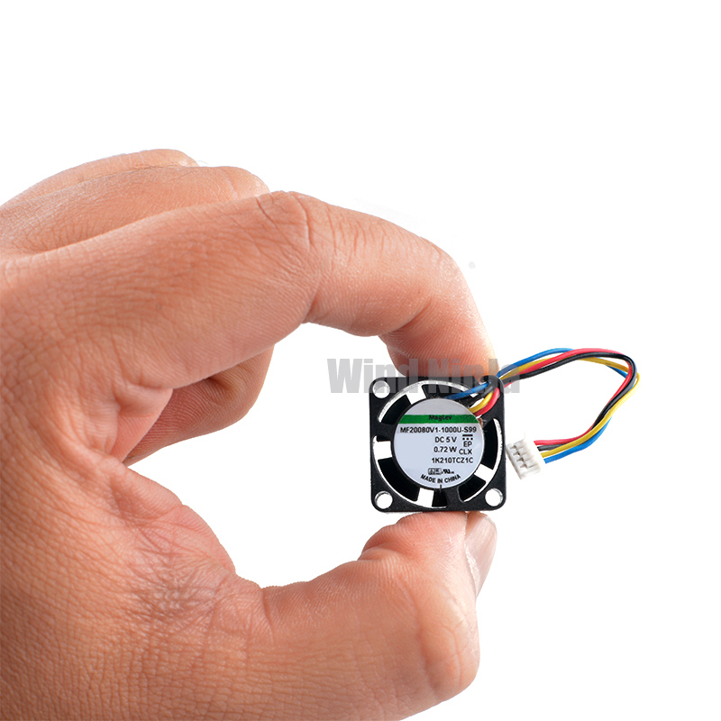 Raspberry Pi 4 - (2 pezzi) MF20080V1-1000U-S99, ventola di raffreddamento