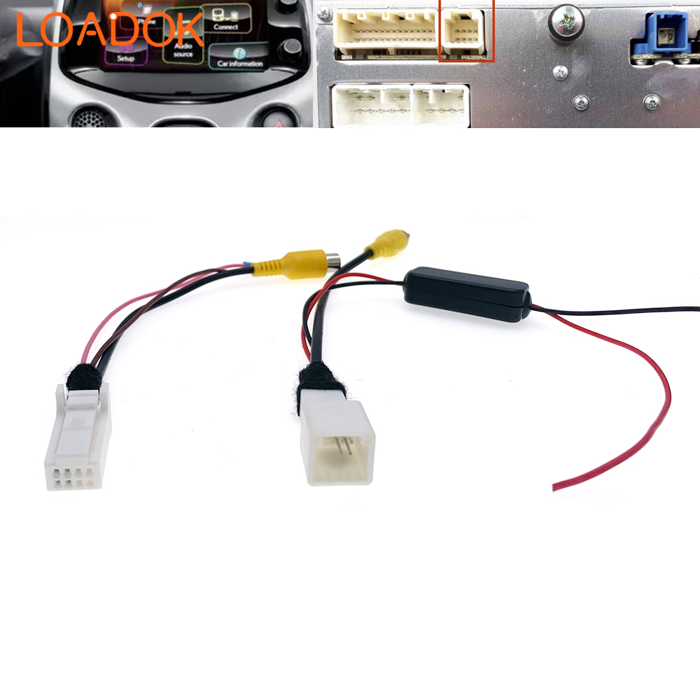 Pi Camera Cable - 8 Pin autoradio retromarcia fotocamera posteriore