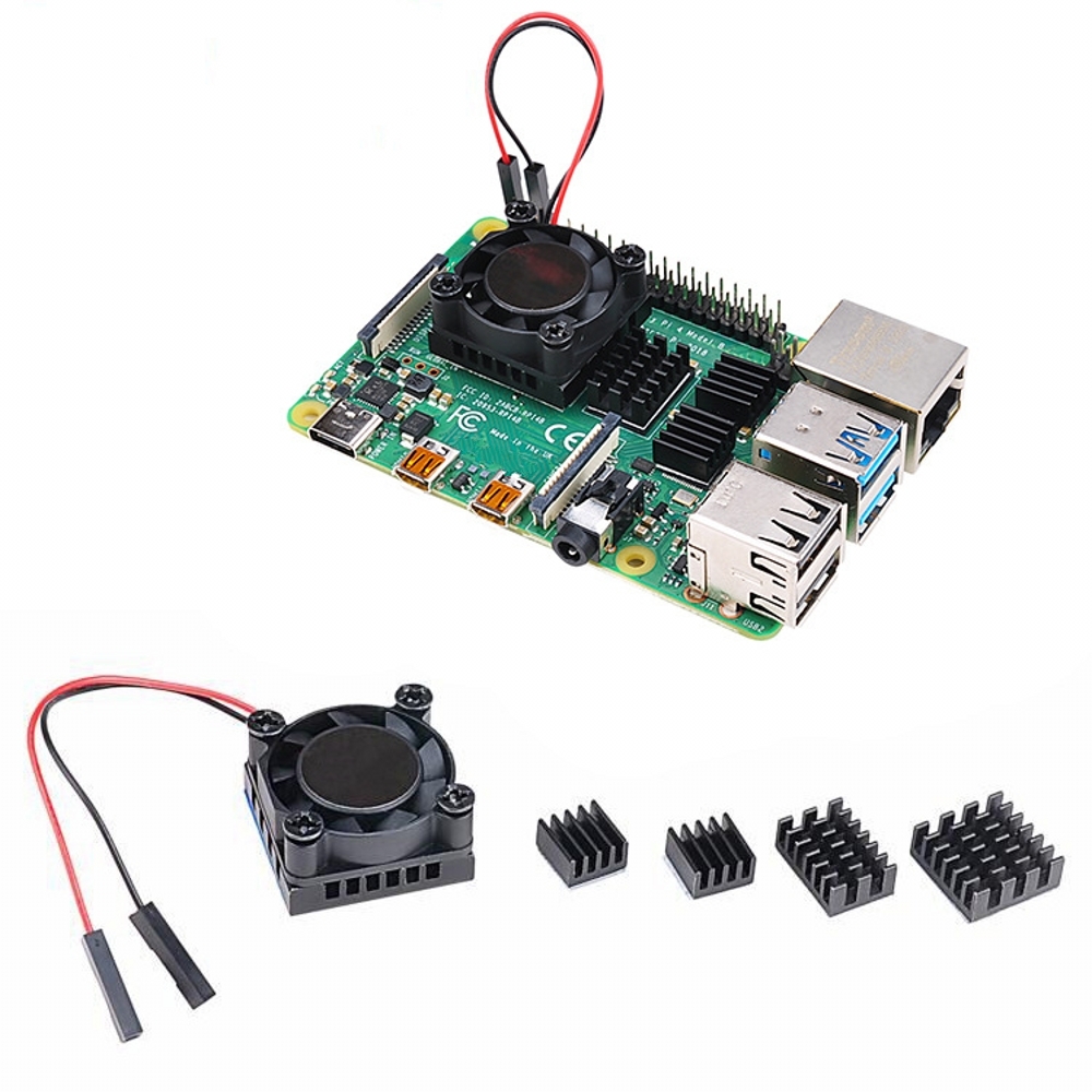 Pi 4 Case - Per Raspberry Pi 4 Modello B
