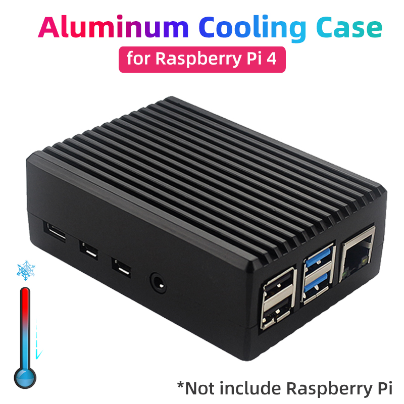 Pi 4 Case - Raspberry Pi 4 Custodia in lega