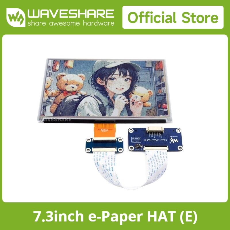 Pi Display - Waveshare Display E-Paper a 6 colori
