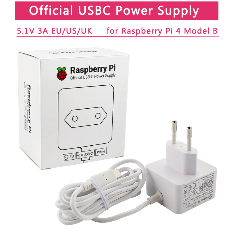 Pi Power Supply - Alimentatore ufficiale Raspberry Pi 4 Caricatore