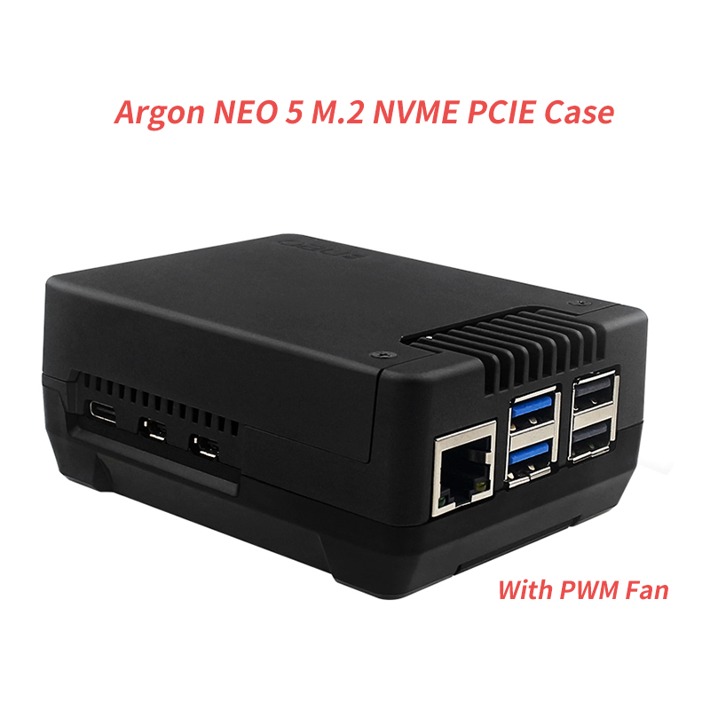 Custodia PCIE Argon NEO 5 M.2  - Pi 5 Case recensione e prezzo