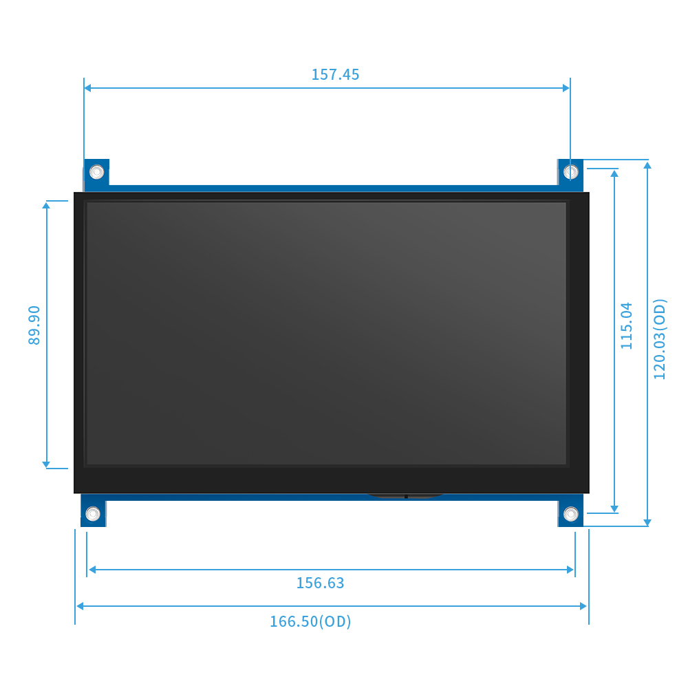 Schermo IPS da 7 pollici AIDA6 - Raspberry Pi 4 recensione e prezzo
