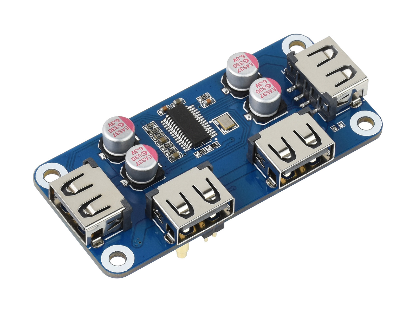 Waveshare USB HUB HAT (B) 4 po - Pi Zero recensione e prezzo