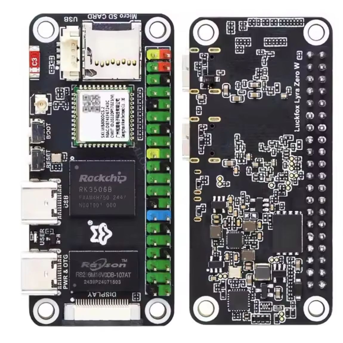 Luckfox Lyra Zero W RK3506B Sc - Pi Display recensione e prezzo