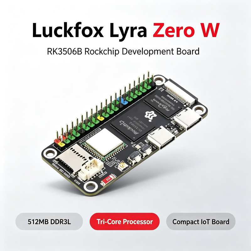 Luckfox Lyra Zero W RK3506B Sc - Pi Display recensione e prezzo