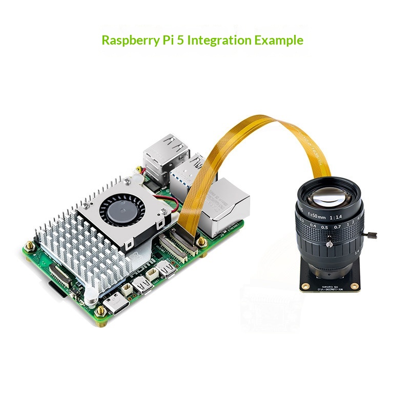 Modulo Fotocamera Raspberry Pi - Raspberry Pi Global Shutter Camera Imx296 recensione e prezzo