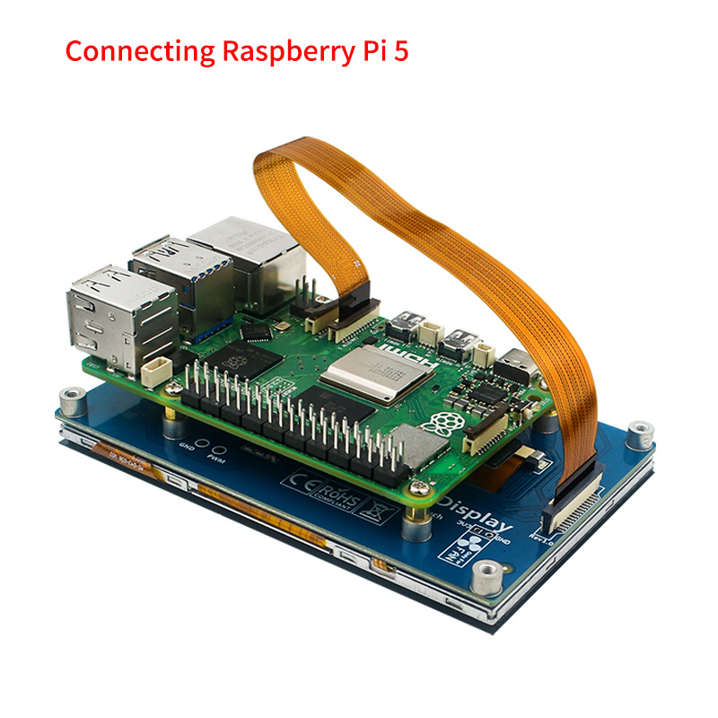 Touch screen DSI da 4,3 pollic - Pi 5 Case recensione e prezzo