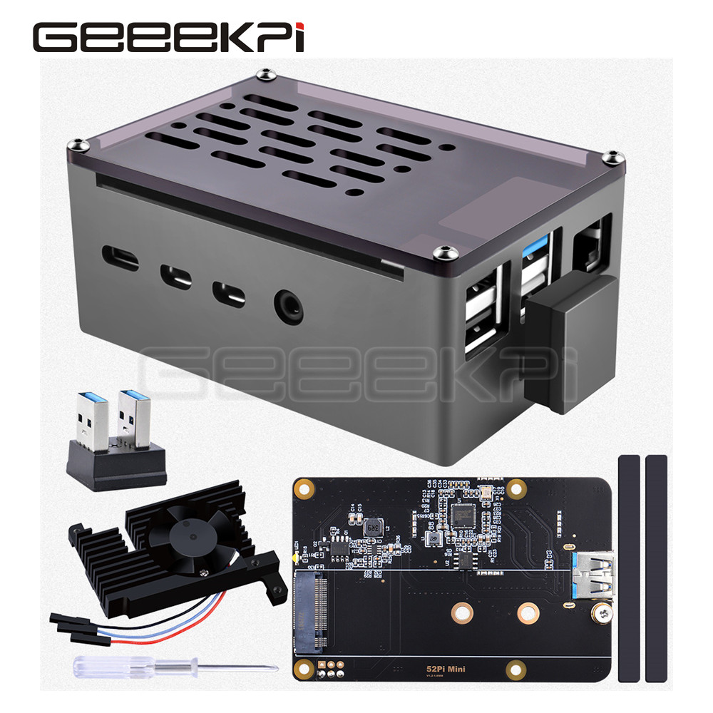 GeeekPi Custodia in mattoni in - Pi 4 Case recensione e prezzo