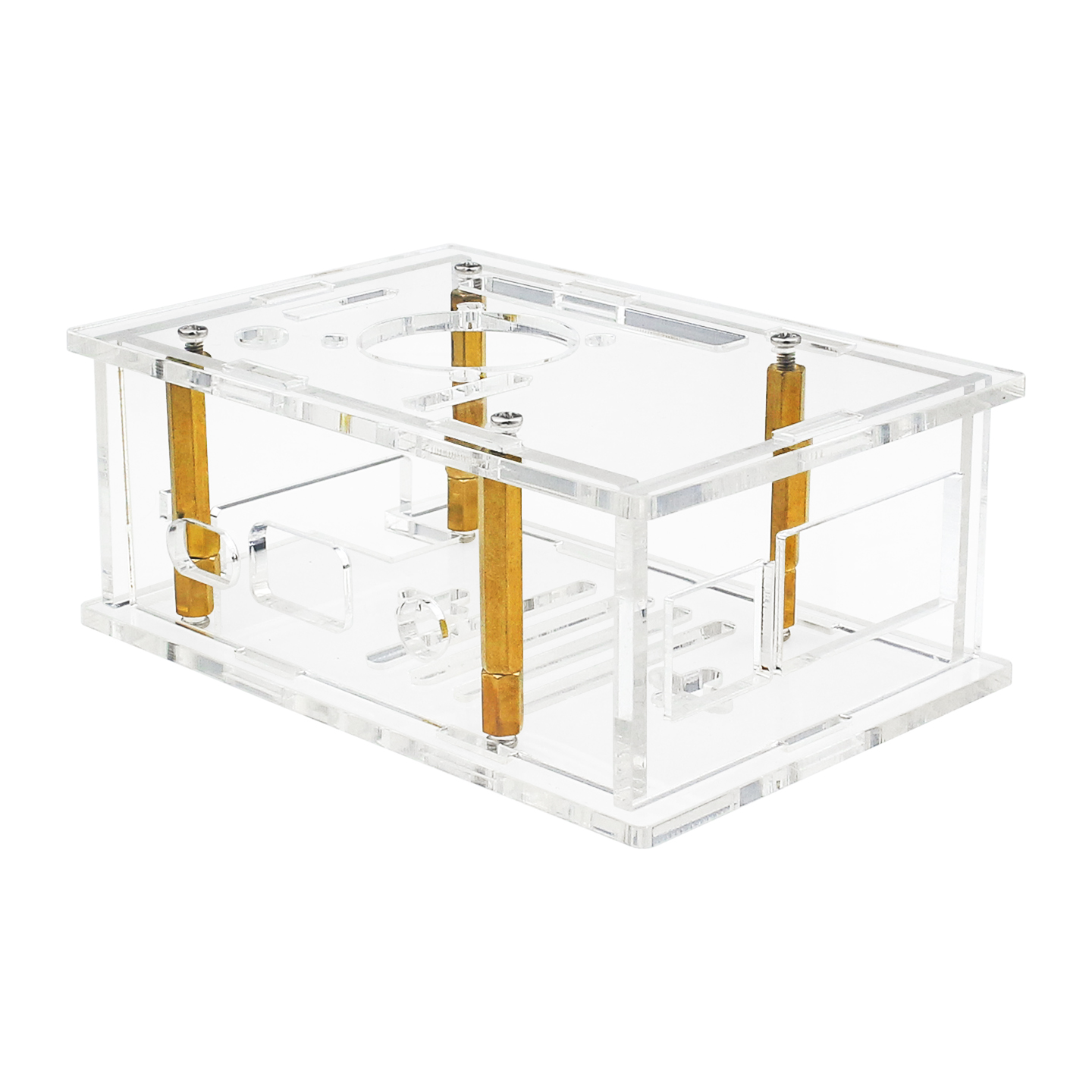 Custodia in acrilico trasparen - Pi 4 Case recensione e prezzo