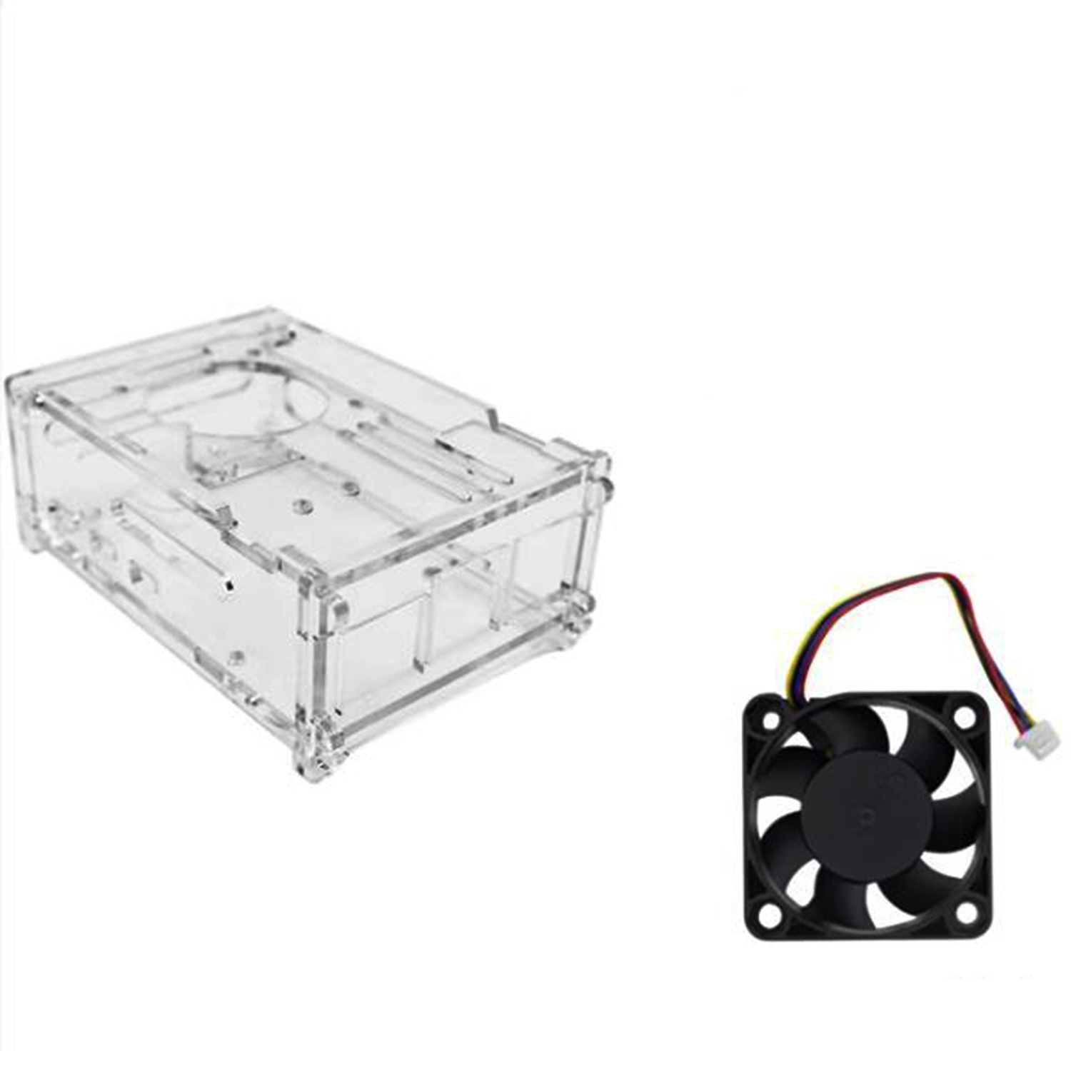 Custodia in acrilico per Raspb - Pi 5 Case recensione e prezzo
